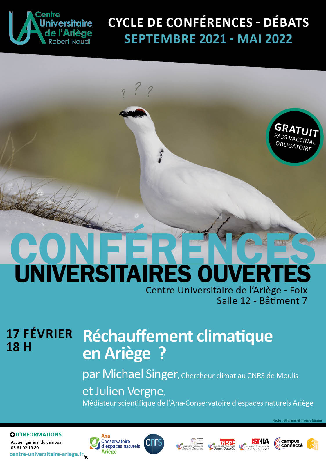 You are currently viewing Conférence réchauffement climatique en Ariège