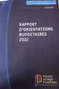 Lire la suite à propos de l’article Orientations budgétaires de la CCPAP : débat du 24 mars 2022