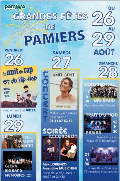 You are currently viewing Les fêtes de Pamiers du 26 au 29 août