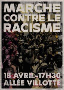 Lire la suite à propos de l’article Marche contre le racisme et les idées d’extrême droite Jeudi 18 avril 17h30 à Foix