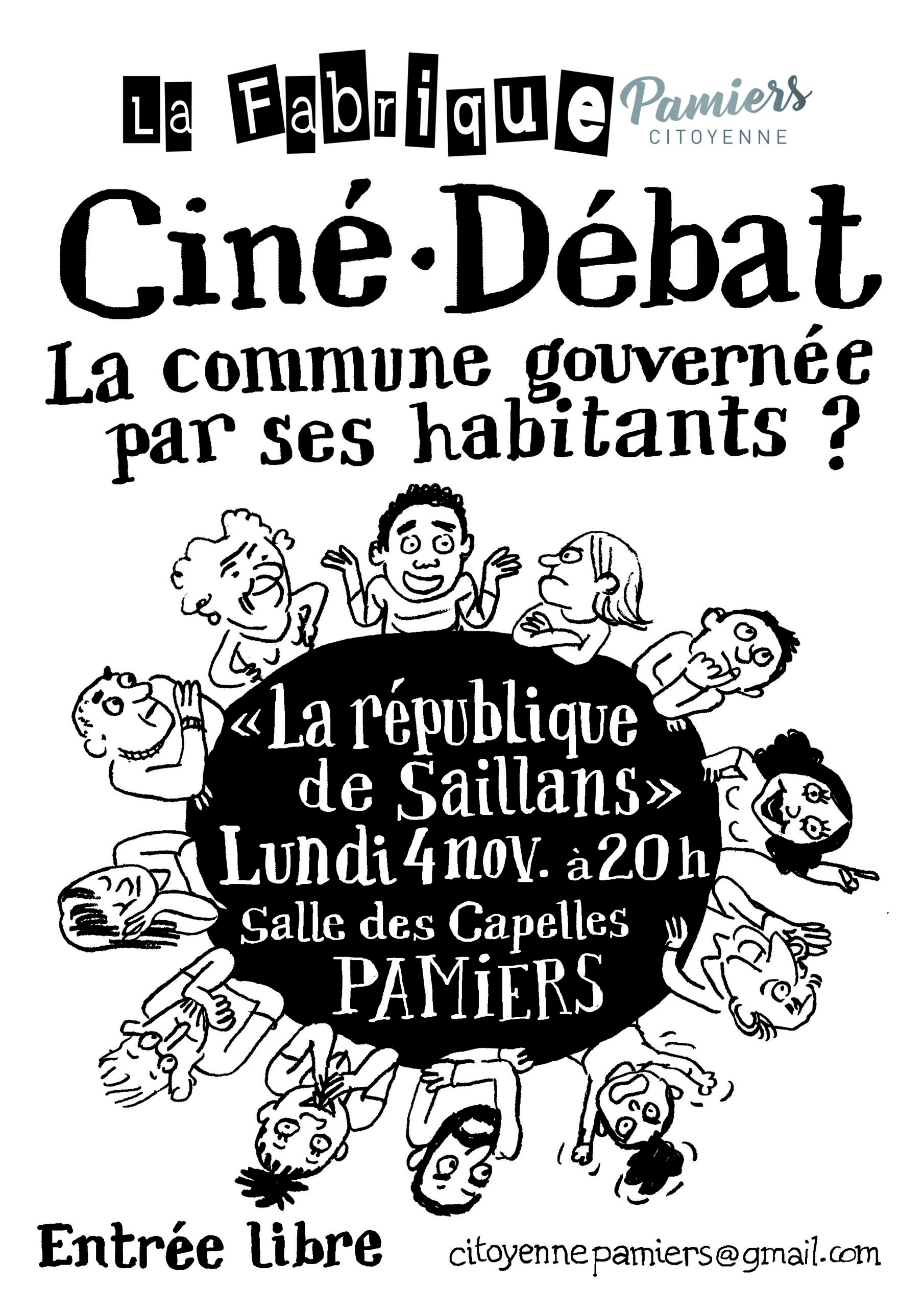 Lire la suite à propos de l’article Ciné débat : La république de Saillans