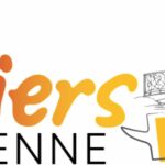 nouveau logo et slogan de Pamiers citoyenne avec le pont du parc
